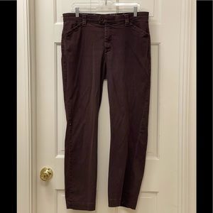 Brown Lee Comfort Waist Pants - 12P